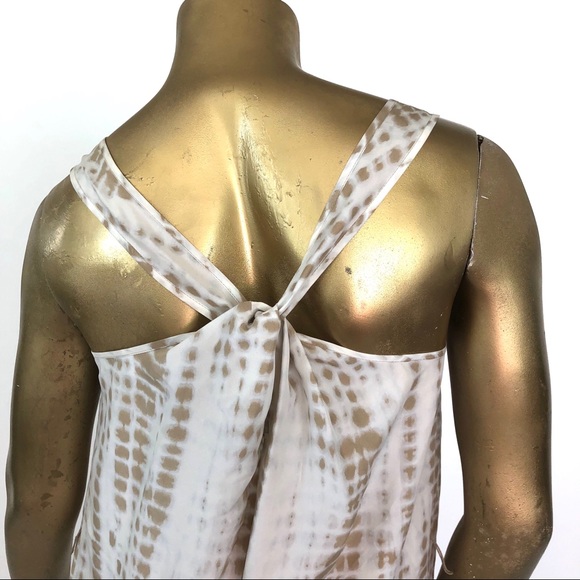 MICHAEL MICHAEL KORS SILK TIE-DYE MAXI DRESS XS - Picture 6 of 7